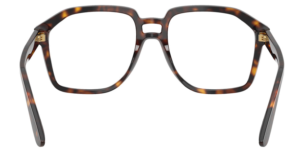 DOLCE&GABBANA DG4568 502/SB 56 - Havana / Clear Blue Light Filter #id:dg4568502sb_s:110115