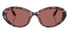 DOLCE&GABBANA DG4570 347669 53 - Pink Havana / Dark Violet #id:dg4570347669_s:104100