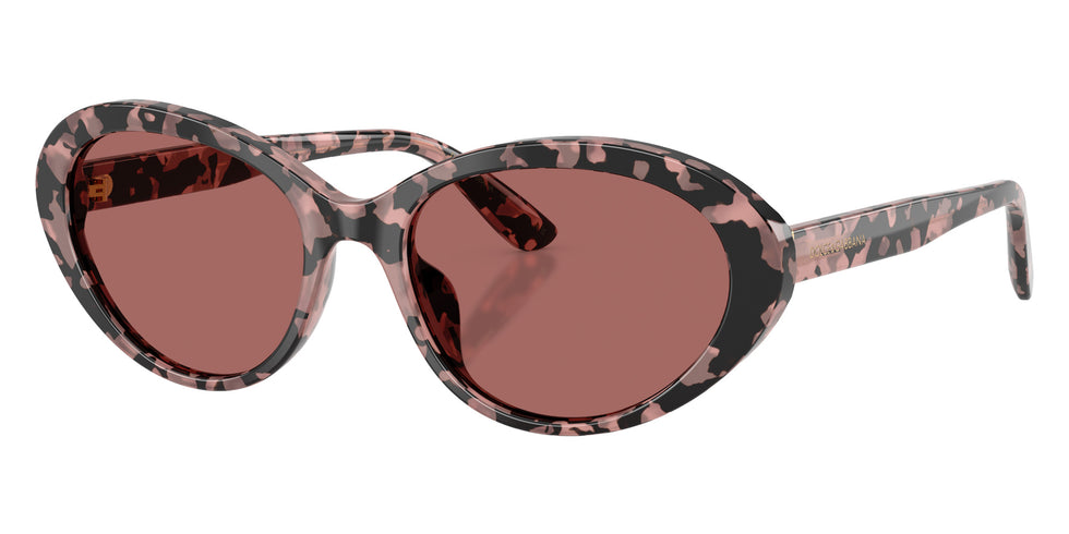 DOLCE&GABBANA DG4570 347669 53 - Pink Havana / Dark Violet #id:dg4570347669_s:104105