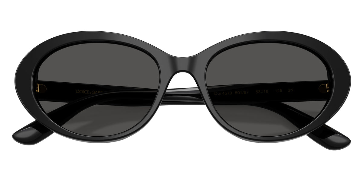 DOLCE&GABBANA DG4570 501/87 53 - Black / Dark Gray #id:dg457050187_s:106120