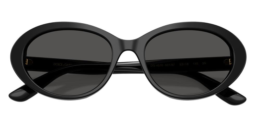 DOLCE&GABBANA DG4570 501/87 53 - Black / Dark Gray #id:dg457050187_s:106120