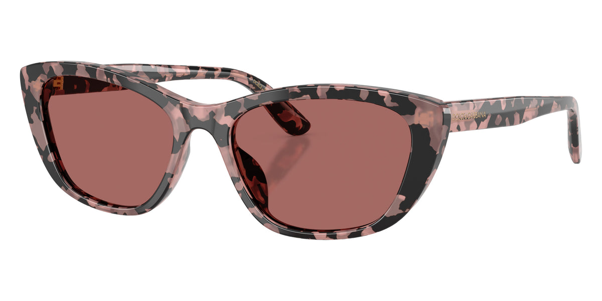 DOLCE&GABBANA DG4571 347669 56 - Pink Havana / Dark Violet #id:dg4571347669_s:104105
