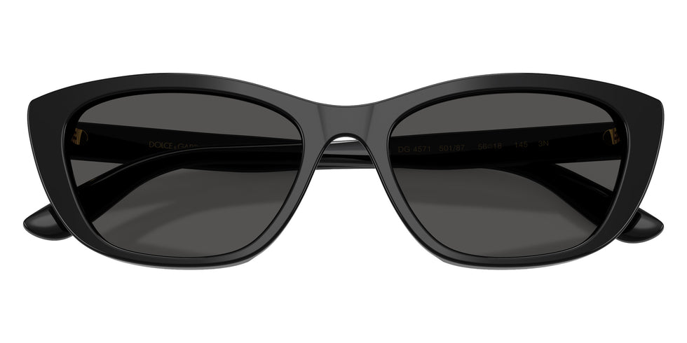 DOLCE&GABBANA DG4571 501/87 56 - Black / Dark Gray #id:dg457150187_s:106120