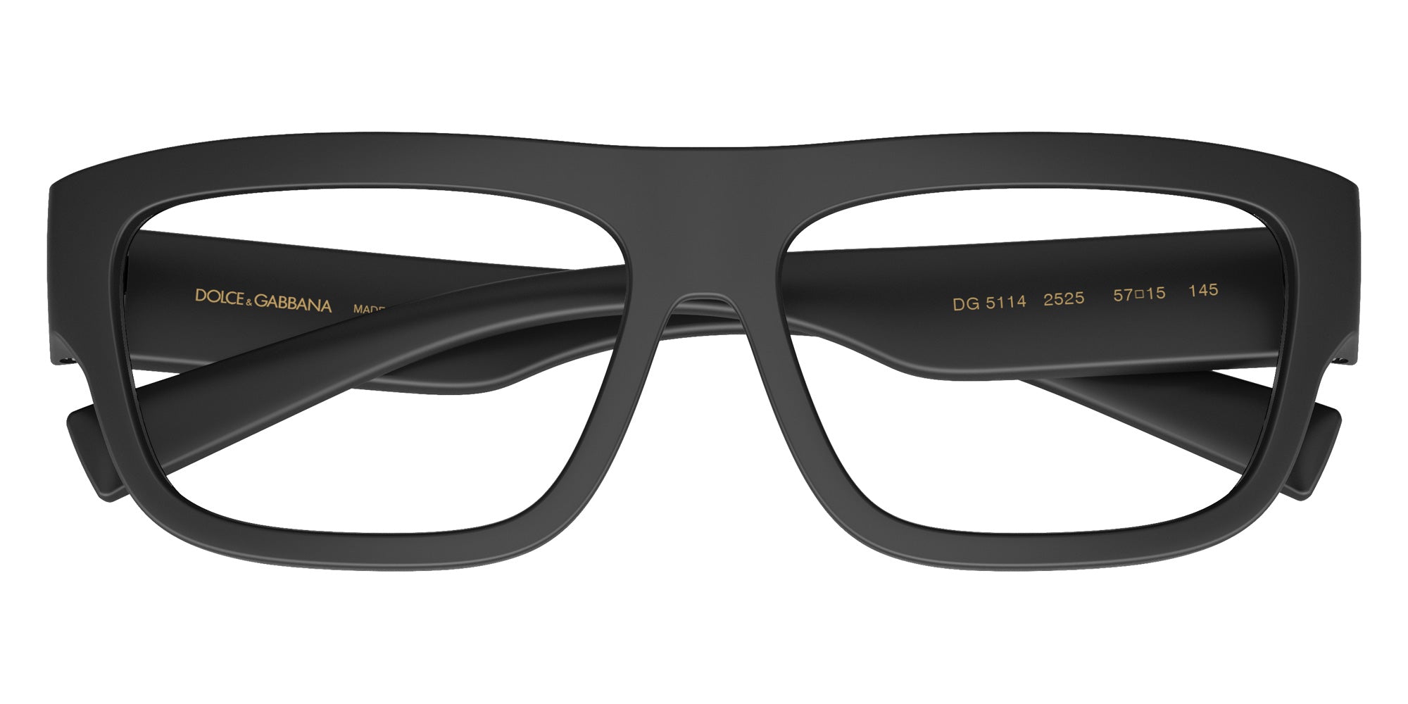 DOLCE&GABBANA DG5114 2525 55 - Matte Black #id:dg51142525_s:100100