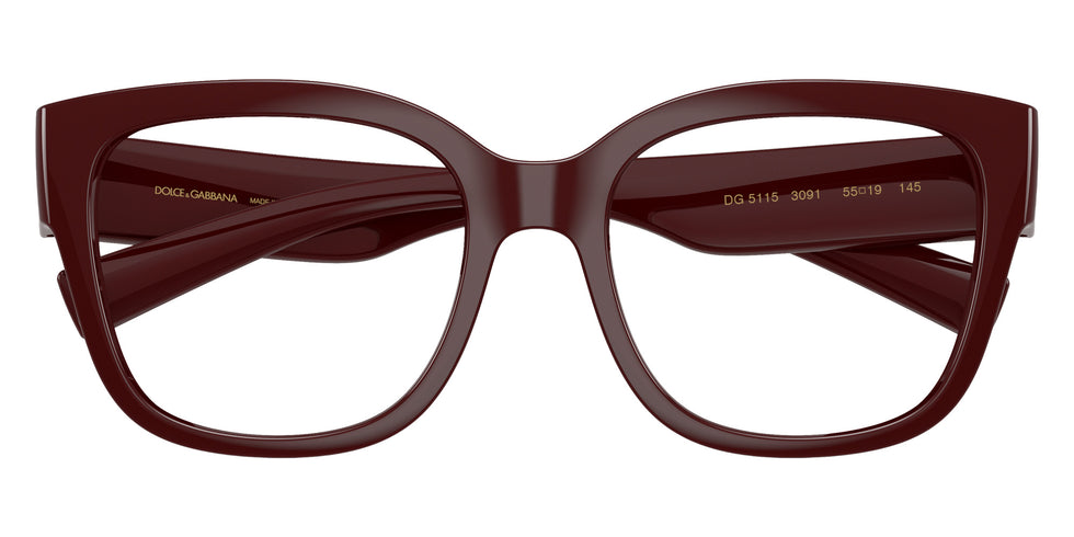 DOLCE&GABBANA DG5115 3091 53 - Bordeaux #id:dg51153091_s:100100
