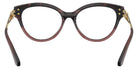 DOLCE&GABBANA DG5116 3493 52 - Burgundy Havana Gradient / Clear Blue Light Filter #id:dg51163493_s:108115
