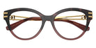 DOLCE&GABBANA DG5116 3493 52 - Burgundy Havana Gradient / Clear Blue Light Filter #id:dg51163493_s:108120