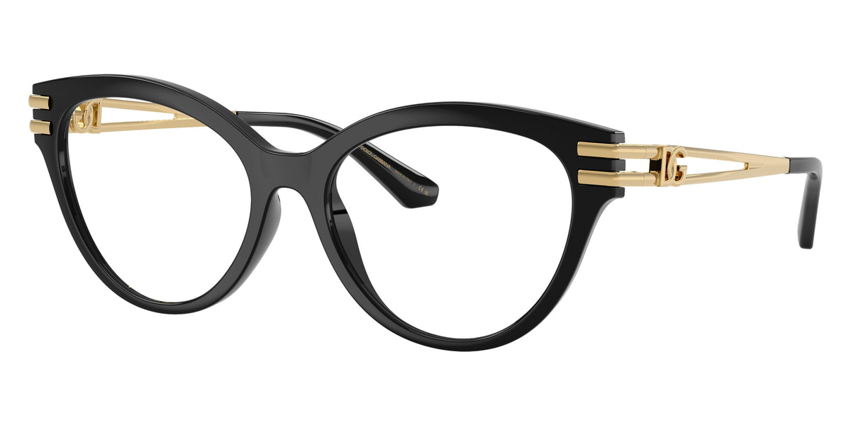 DOLCE&GABBANA DG5116 501 52 - Black / Clear Blue Light Filter #id:dg5116501_s:112105
