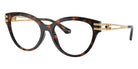 DOLCE&GABBANA DG5116 502 52 - Havana / Clear Blue Light Filter #id:dg5116502_s:116105
