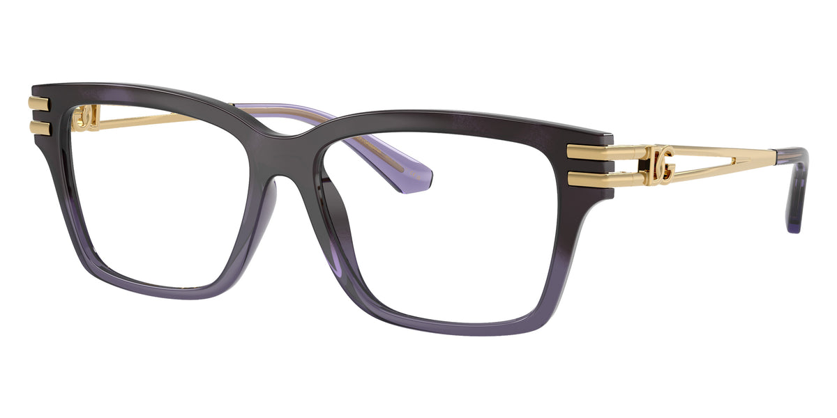 DOLCE&GABBANA DG5117 3494 52 - Violet Havana Gradient / Clear Blue Light Filter #id:dg51173494_s:108105