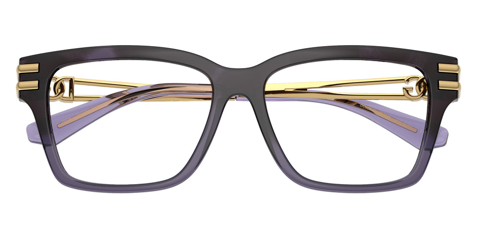 DOLCE&GABBANA DG5117 3494 52 - Violet Havana Gradient / Clear Blue Light Filter #id:dg51173494_s:108120
