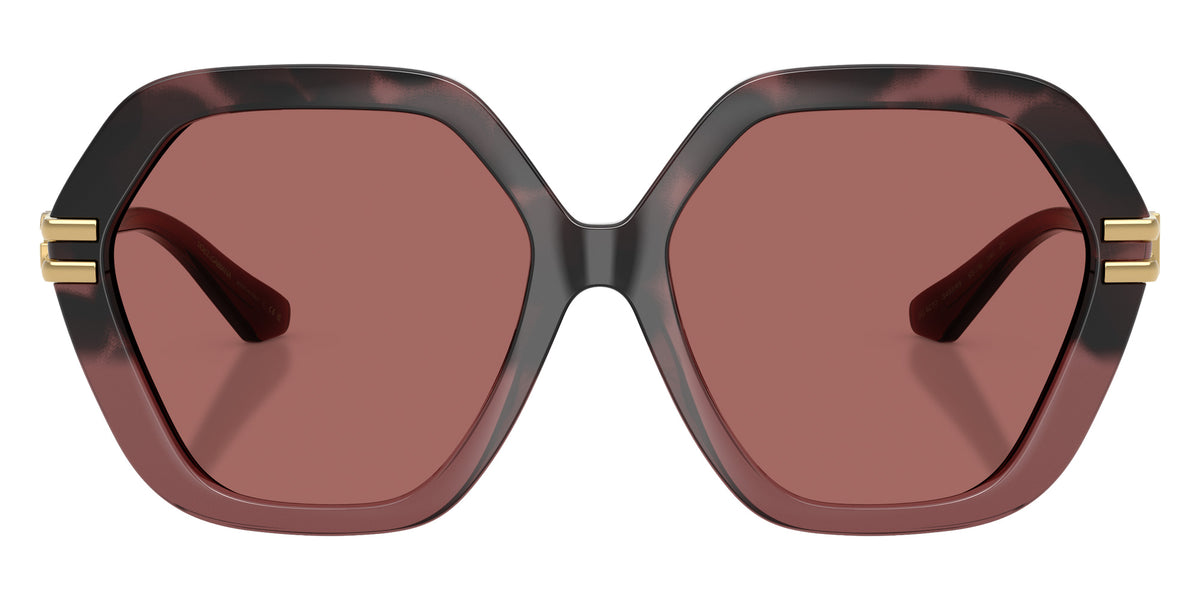 DOLCE&GABBANA DG6210 349369 56 - Burgundy Havana Gradient / Dark Violet #id:dg6210349369_s:100100