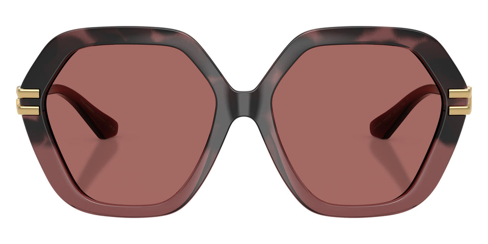DOLCE&GABBANA DG6210 349369 56 - Burgundy Havana Gradient / Dark Violet #id:dg6210349369_s:100100