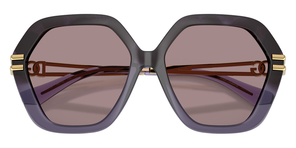 DOLCE&GABBANA DG6210 3494LA 56 - Violet Havana Gradient / Violet #id:dg62103494la_s:102120