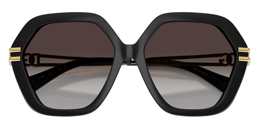 DOLCE&GABBANA DG6210 501/8G 56 - Black / Gray Gradient #id:dg62105018g_s:104120