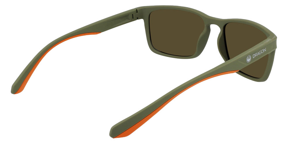 Dragon DR BLAISE LL 308 59 - Matte Olive / Brown #id:drdrblaisell308_s:100125