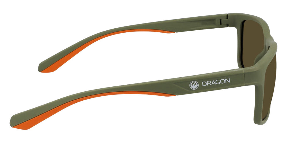 Dragon DR BLAISE LL 308 59 - Matte Olive / Brown #id:drdrblaisell308_s:100130