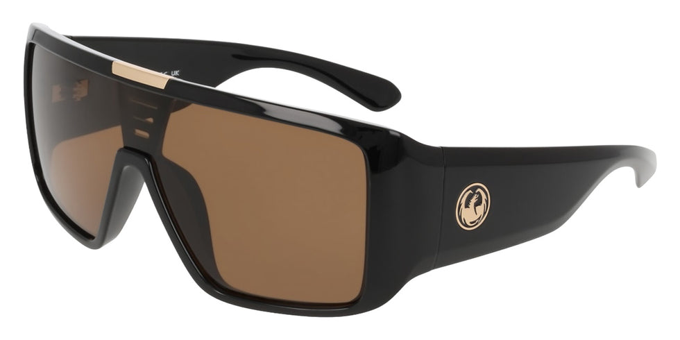Dragon DR DOMO LL 001 59 - Shiny Black / Brown #id:drdrdomoll001_s:100105
