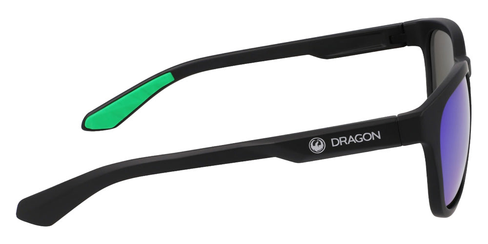 Dragon DR DUNE LL H20 POLAR 007 55 - Matte Black H2O / Green Ion Polarized #id:drdrdunellh20polar007_s:100130
