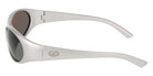 Dragon DR HISS LL 065 56 - Pearlized Metallic Silver / Smoke #id:drdrhissll065_s:100110