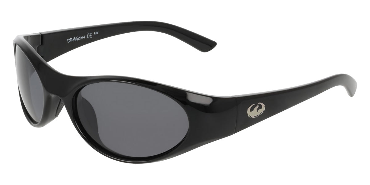 Dragon DR HISS LL POLAR 001 56 - Shiny Black / Smoke #id:drdrhissllpolar001_s:100105
