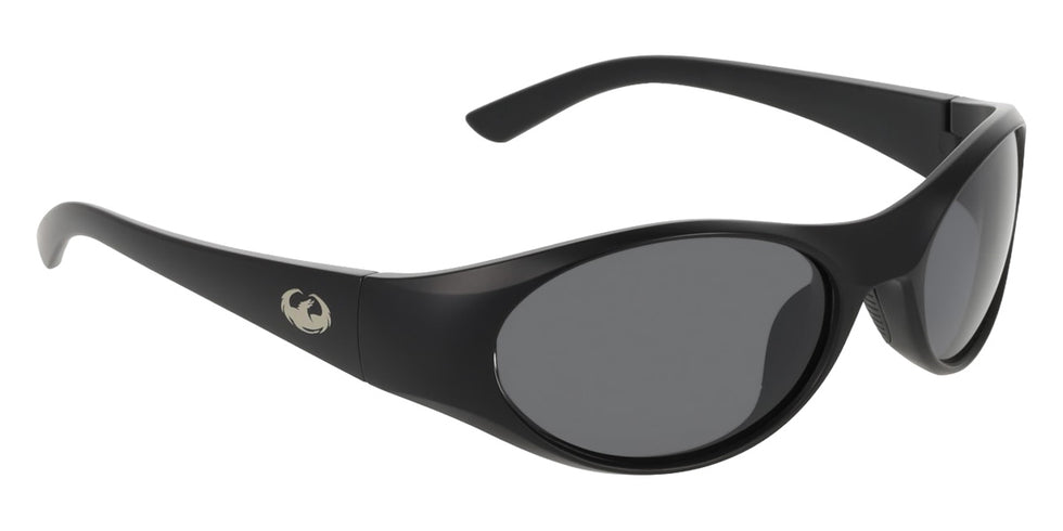Dragon DR HISS LL POLAR 002 56 - Matte Black / Smoke #id:drdrhissllpolar002_s:102135