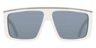 Dragon DR JAX LL POLAR 100 60 - Shiny White / Light Silver Flash #id:drdrjaxllpolar100_s:104100