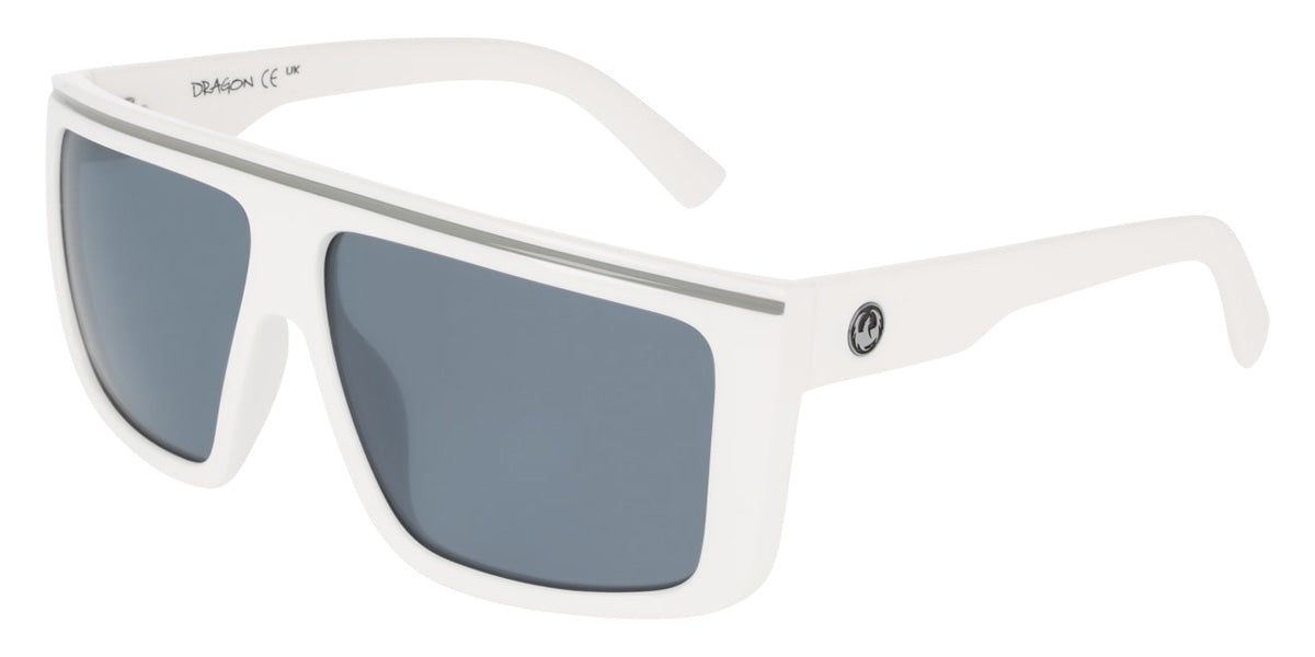 Dragon DR JAX LL POLAR 100 60 - Shiny White / Light Silver Flash #id:drdrjaxllpolar100_s:104105