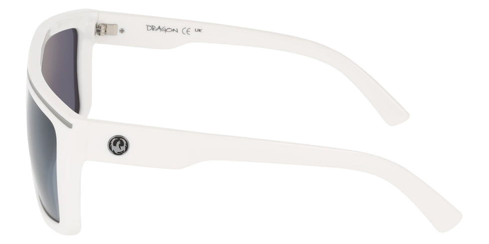 Dragon DR JAX LL POLAR 100 60 - Shiny White / Light Silver Flash #id:drdrjaxllpolar100_s:104110