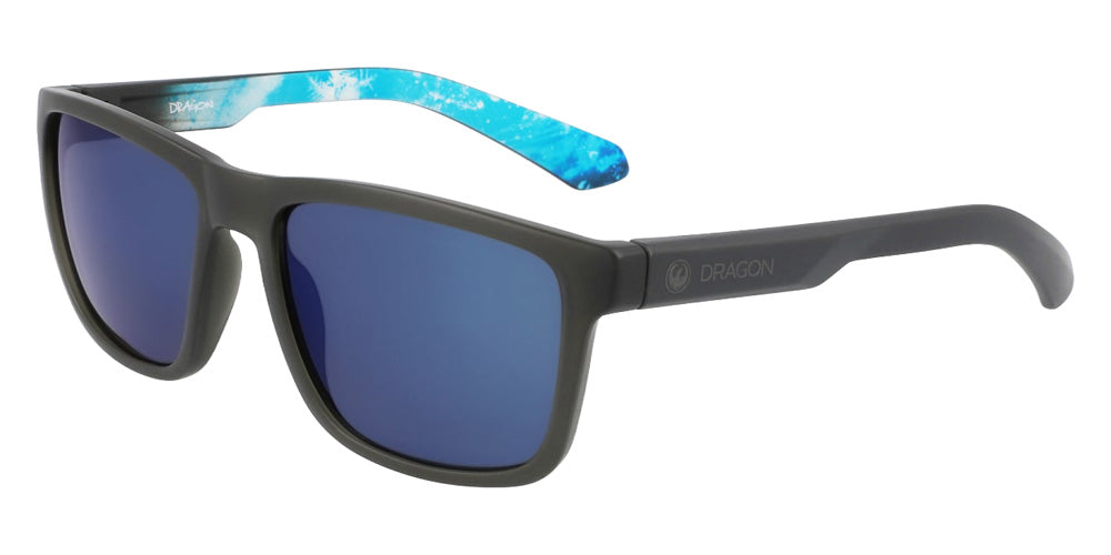 Dragon DR REED LL ION 030 57 - Matte Gray/Permafrost / Gunmetal Blue Ion #id:drdrreedllion030_s:100105