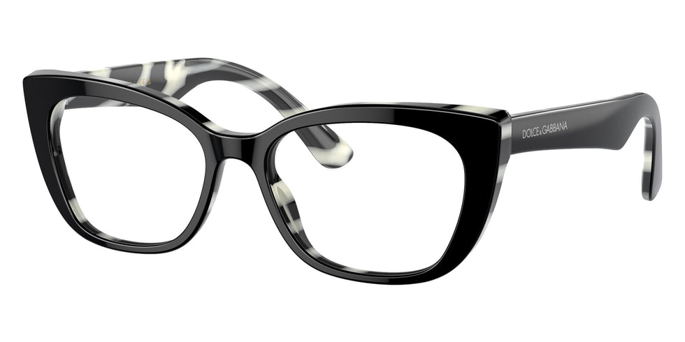 DOLCE & GABBANA DX3357 3372 49 - Black on Zebra #id:dx33573372_s:102105