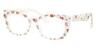 DOLCE&GABBANA DX3357 3487 49 - Print White Roses #id:dx33573487_s:100105
