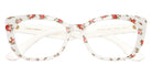 DOLCE&GABBANA DX3357 3487 49 - Print White Roses #id:dx33573487_s:100120