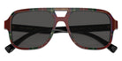 DOLCE & GABBANA DX4003 339787 50 - Red Tartan / Dark Gray #id:dx4003339787_s:100120