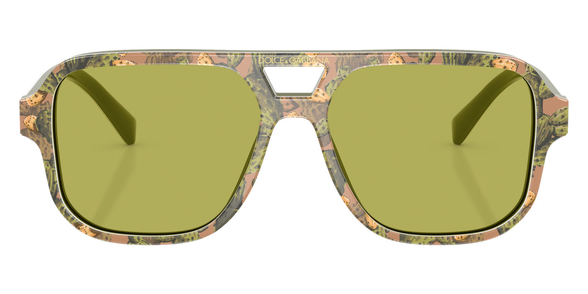 DOLCE&GABBANA DX4003 3488/2 50 - Print Green Figs / Green #id:dx400334882_s:100100