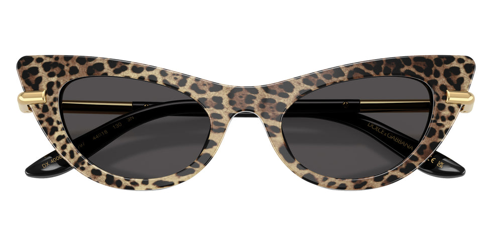 DOLCE & GABBANA DX4008 316397 44 - Leo Brown on Black / Dark Gray #id:dx4008316397_s:100120