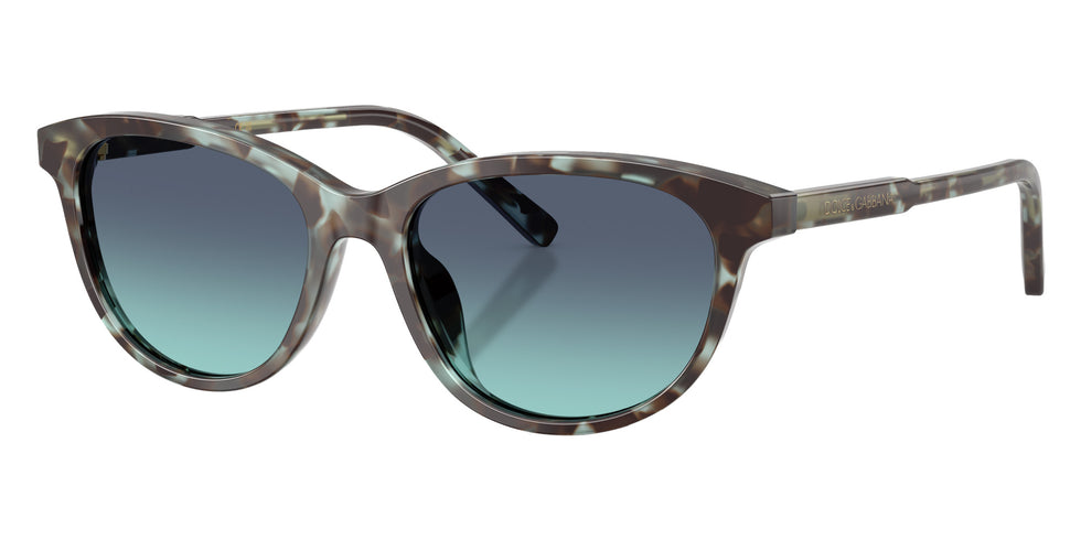 DOLCE&GABBANA DX4010 34434S 48 - Blue Havana / Azure Gradient Dark Blue #id:dx401034434s_s:100105