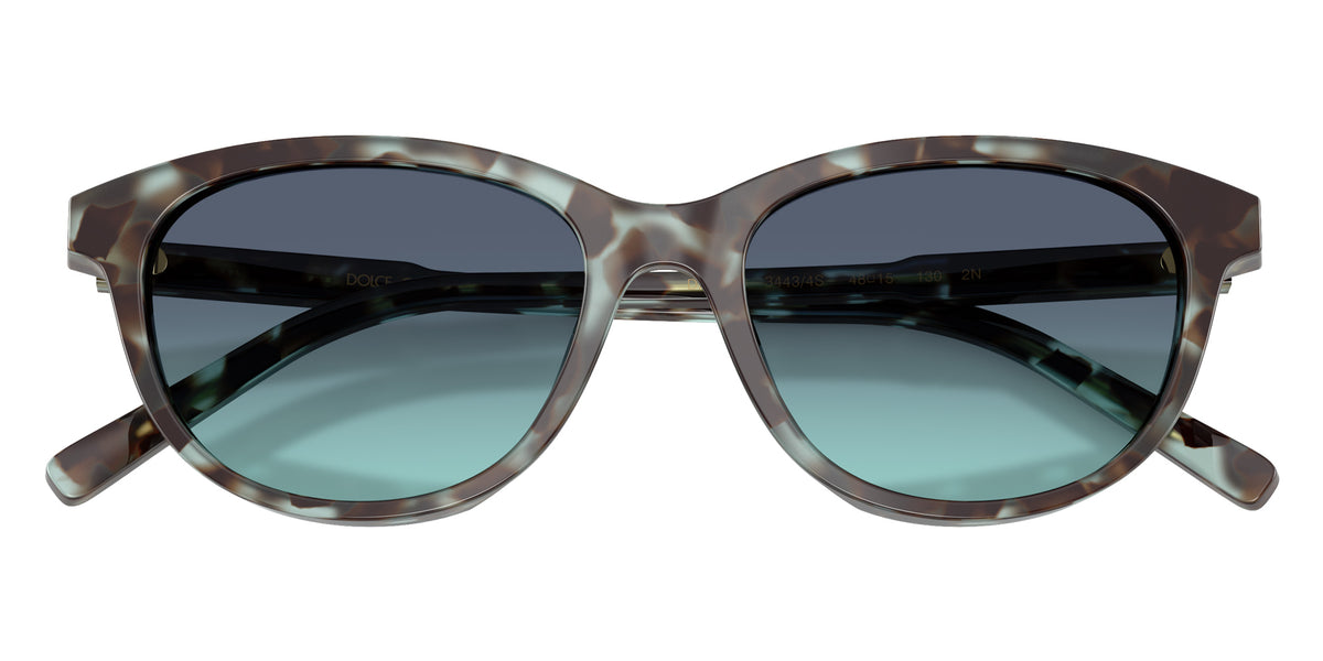 DOLCE&GABBANA DX4010 34434S 48 - Blue Havana / Azure Gradient Dark Blue #id:dx401034434s_s:100120