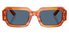 DOLCE&GABBANA DX4011 348380 48 - Transparent Camel/Striped Ginger / Dark Blue #id:dx4011348380_s:104100