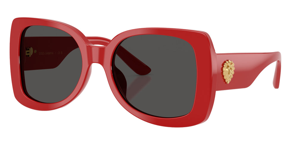 DOLCE&GABBANA DX4012 308887 50 - Full Red / Dark Gray #id:dx4012308887_s:100105