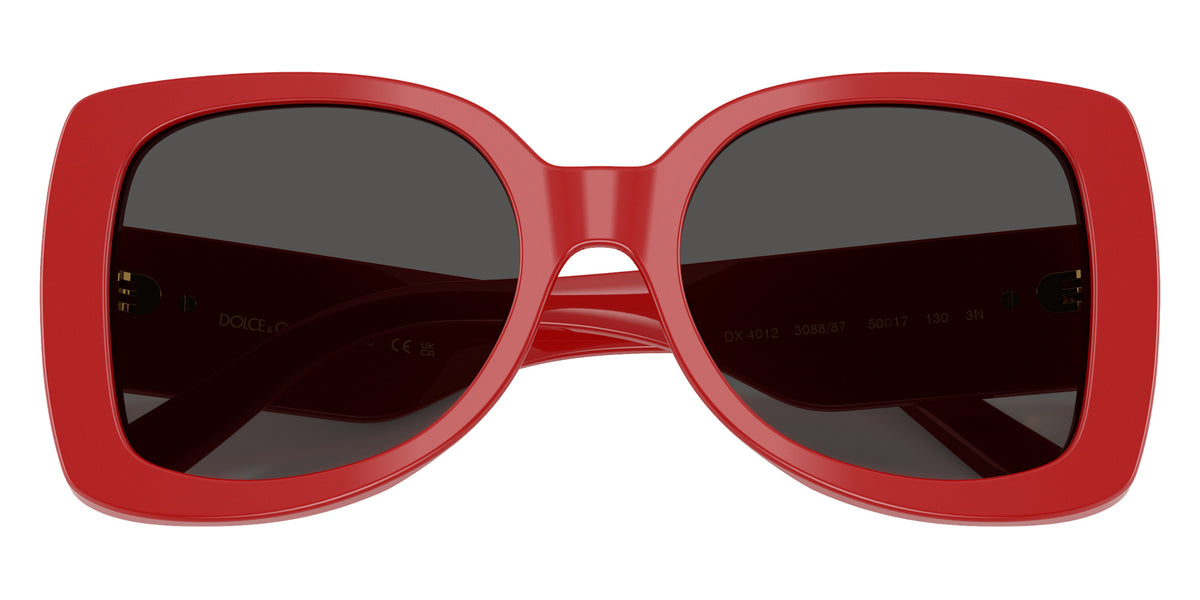 DOLCE&GABBANA DX4012 308887 50 - Full Red / Dark Gray #id:dx4012308887_s:100120