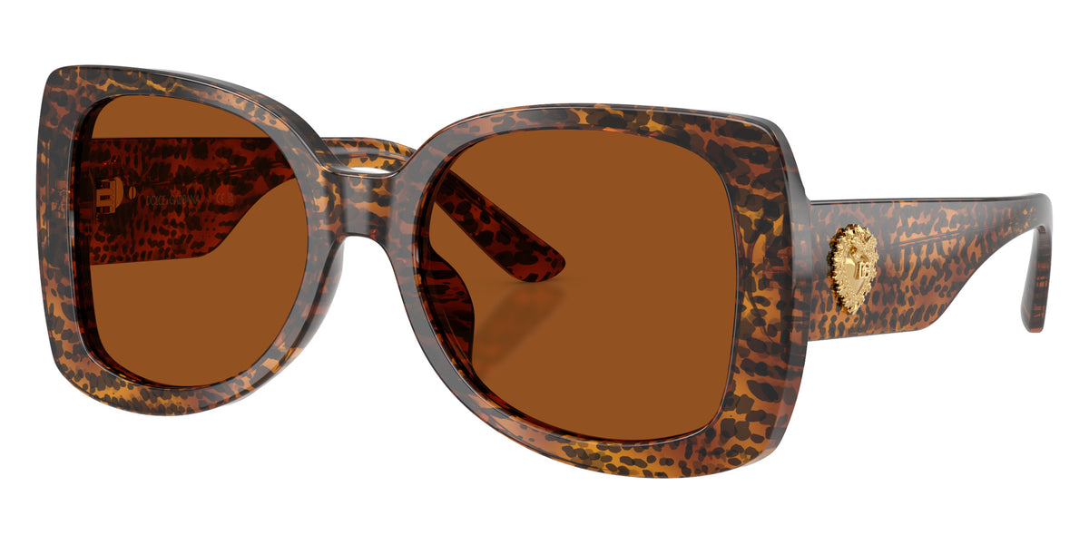 DOLCE&GABBANA DX4012 347073 50 - Leo Transparent / Dark Brown #id:dx4012347073_s:104105