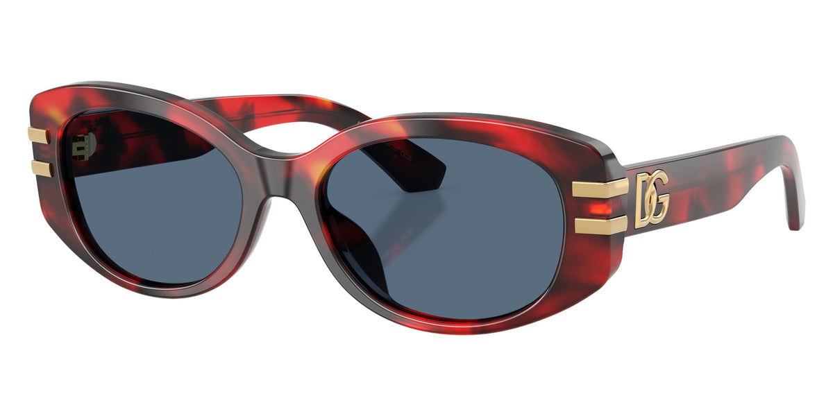 DOLCE&GABBANA DX4014 349180 50 - Red Havana / Dark Blue #id:dx4014349180_s:100105