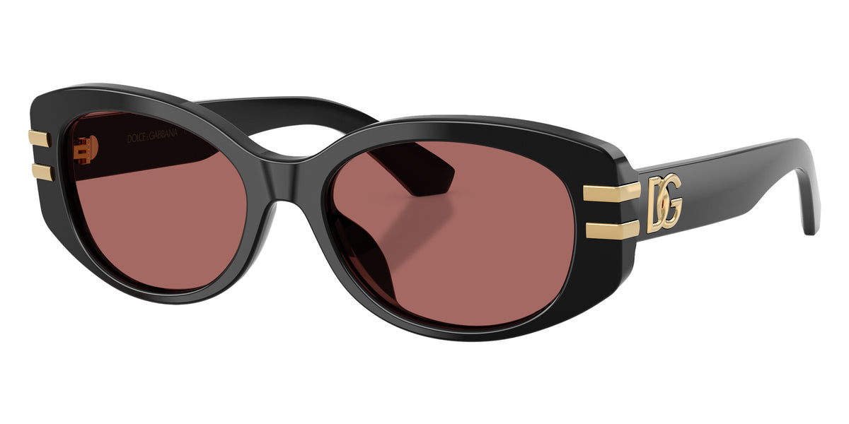 DOLCE&GABBANA DX4014 501/69 50 - Black / Dark Violet #id:dx401450169_s:102105