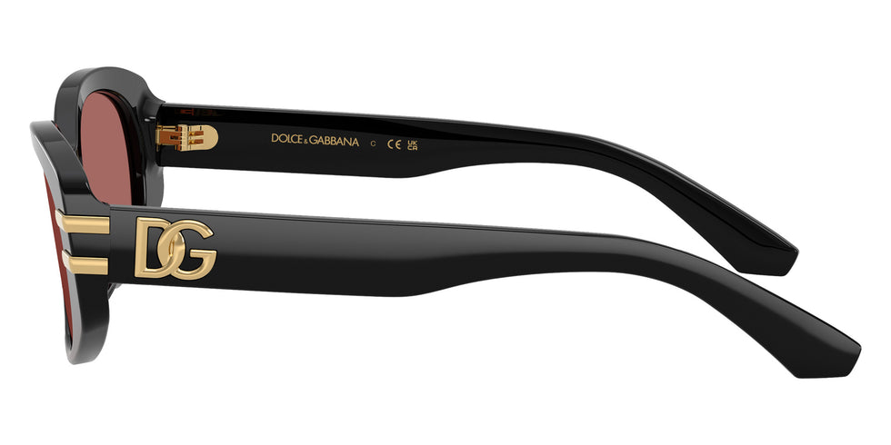 DOLCE&GABBANA DX4014 501/69 50 - Black / Dark Violet #id:dx401450169_s:102110