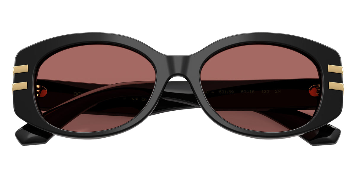 DOLCE&GABBANA DX4014 501/69 50 - Black / Dark Violet #id:dx401450169_s:102120