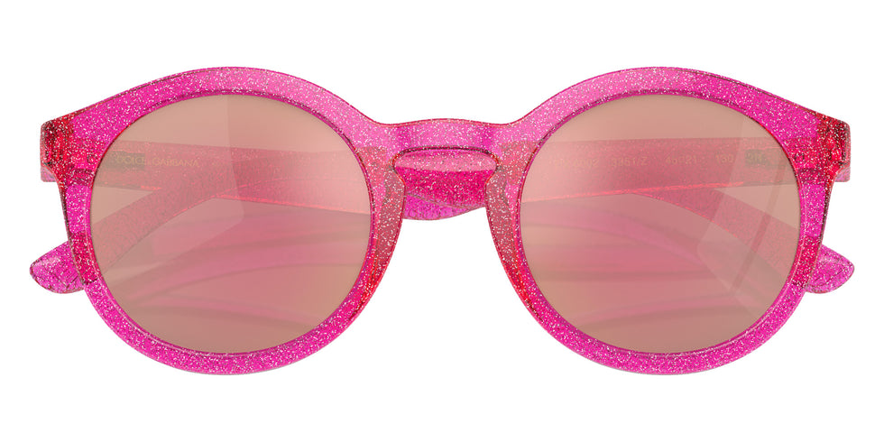 DOLCE & GABBANA DX6002 3351/Z 45 - Pink Glitter / Pink Mirrored Rose Gold #id:dx60023351z_s:100120