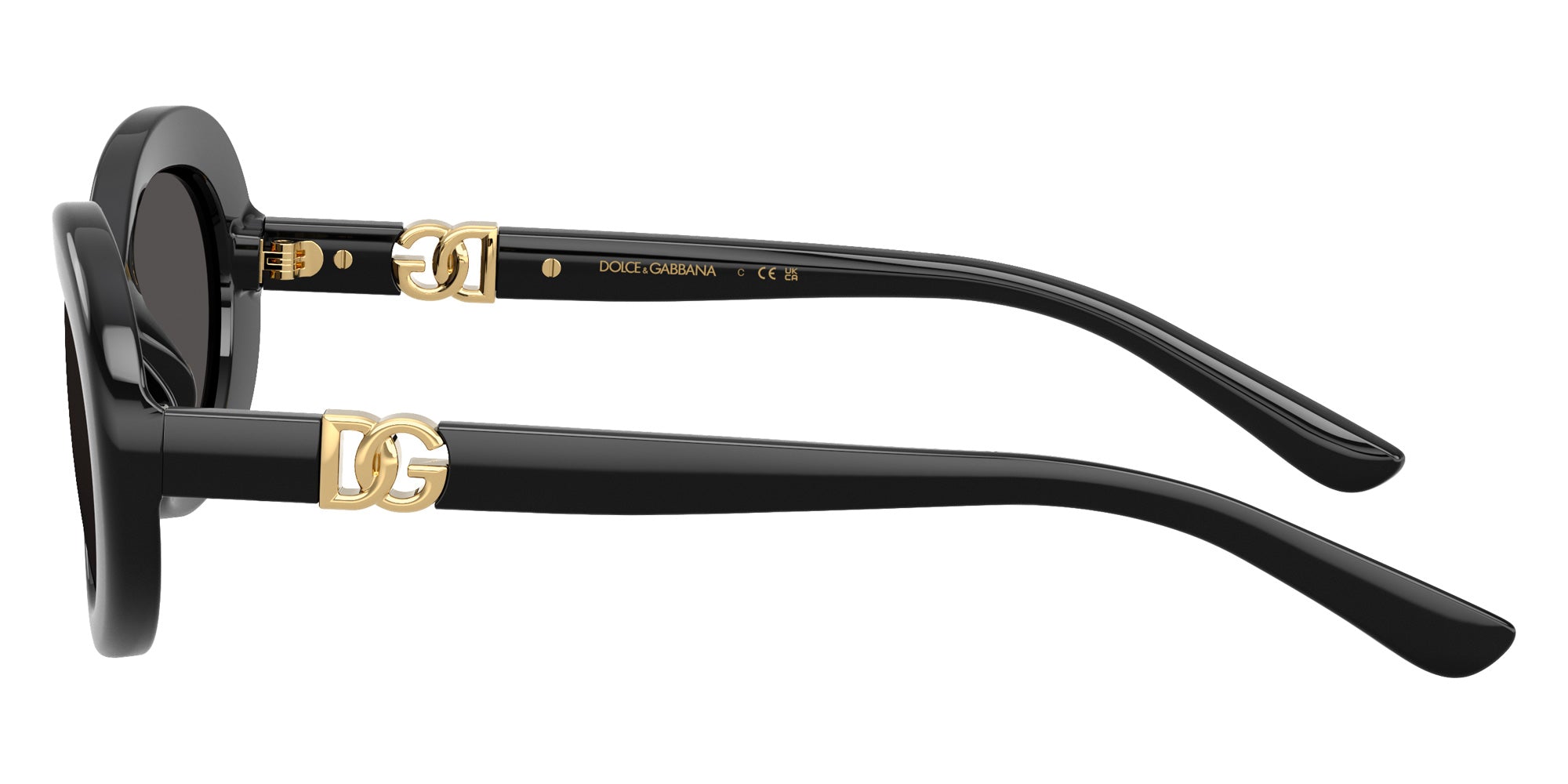 DOLCE&GABBANA DX6007U Oval Sunglasses | EyeOns.com