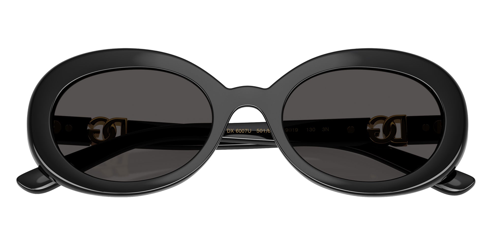 DOLCE&GABBANA DX6007U Oval Sunglasses | EyeOns.com
