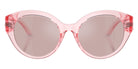 DOLCE & GABBANA DX6010 3098VS 47 - Transparent Pink / Light Violet Mirrored Silver Int #id:dx60103098vs_s:100100